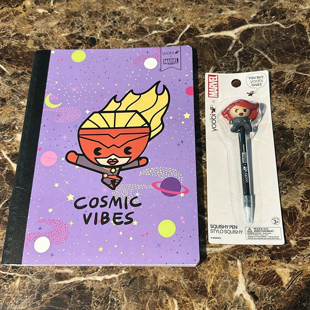 Comp book and pen